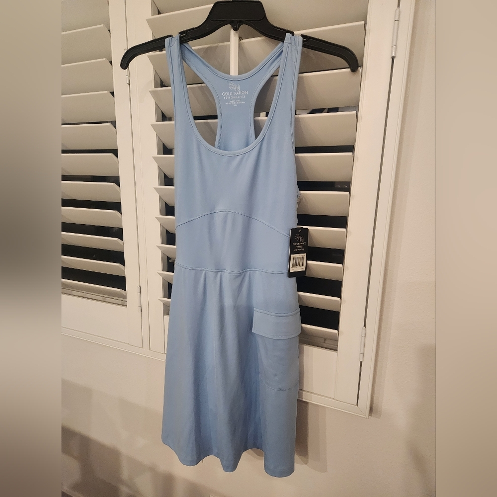 GN Performance Athletic Dress Light Blue Size Large